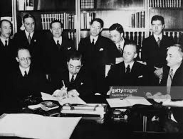 Signing of the Anti- Comintern Pact: November 25. 1936