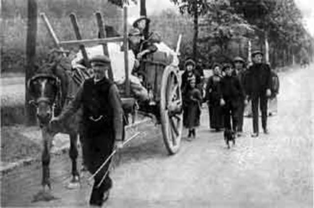 Start of the battle of the Somme