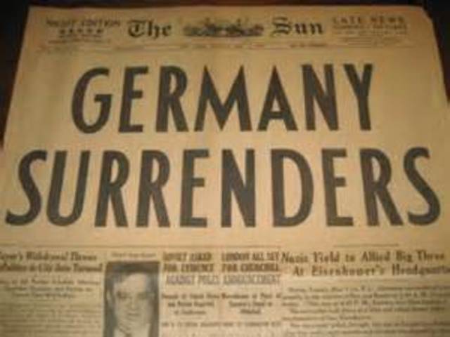 Germany Unconditionally Surrendered