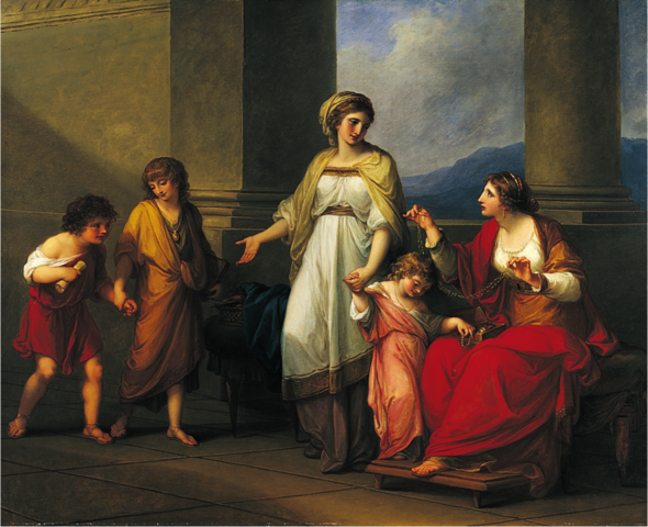Cornelia Presenting Her Children as Her Treasures