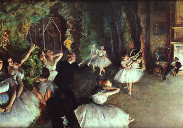 The Rehearsal on Stage