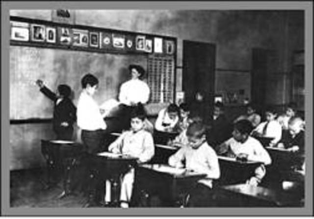 Schools in the late 19th Century