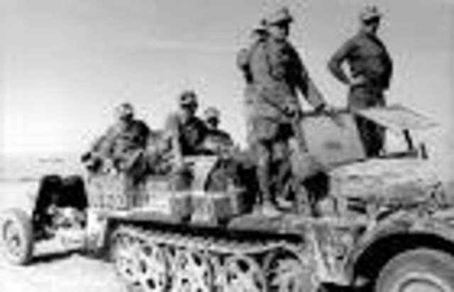 Erwin Rommel takes control of Libya