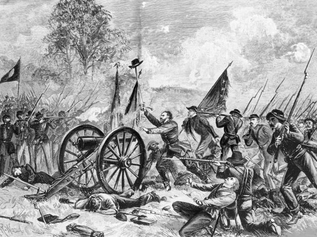 Battle at Gettysburg