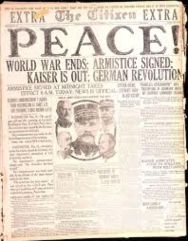 Armistice Signed