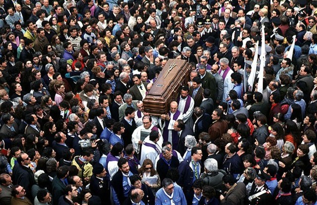 Funeral Giovanni Falcone