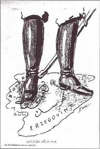 Austria-Hungary annexes Bosnia