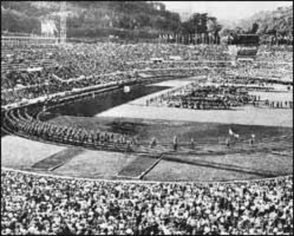 se inauguran en Roma las Olimpiadas