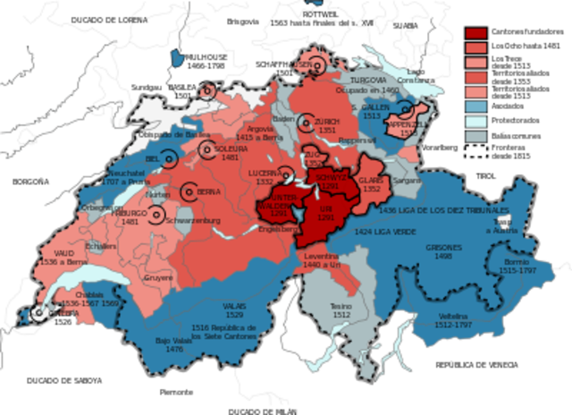 Quan va començar la guerra mundial la poblacio es va dividir en dos parts