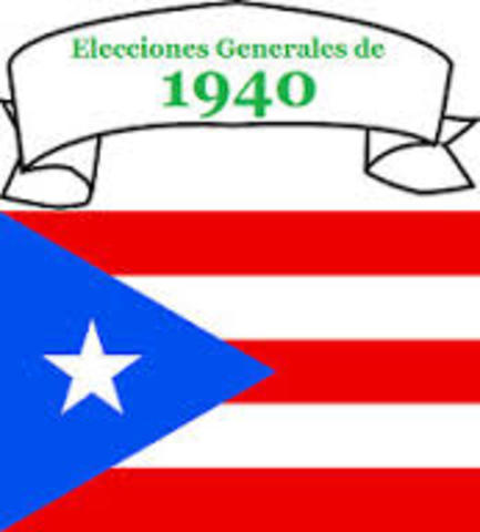 Las elecciones del año 1940