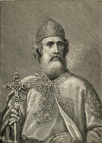 Vladimir of Kiev converted to Byzantine Christianity