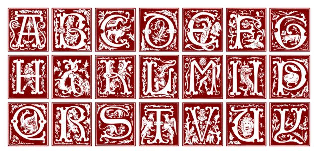 Det latinske alfabetet (1)