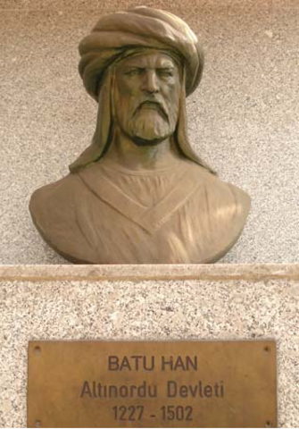 Batu Khan (Genghis Khan's grandson) led the Mongol defeat of Kiev