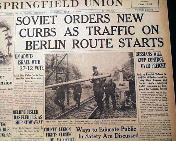 End of Berlin Blockade