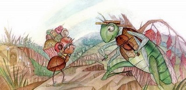The Grasshopper and the Ant