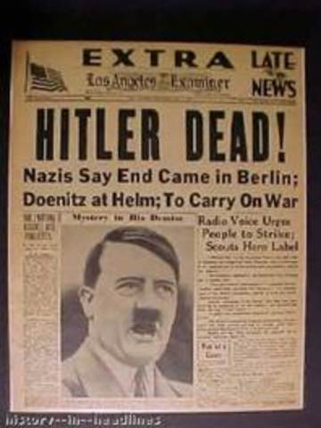 Hitler's death
