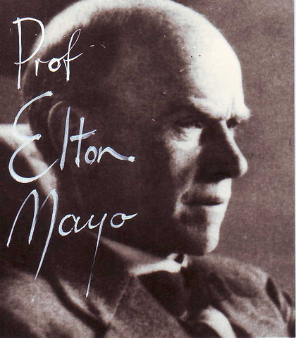 GEORGE ELTON MAYO (BiografÍa)
