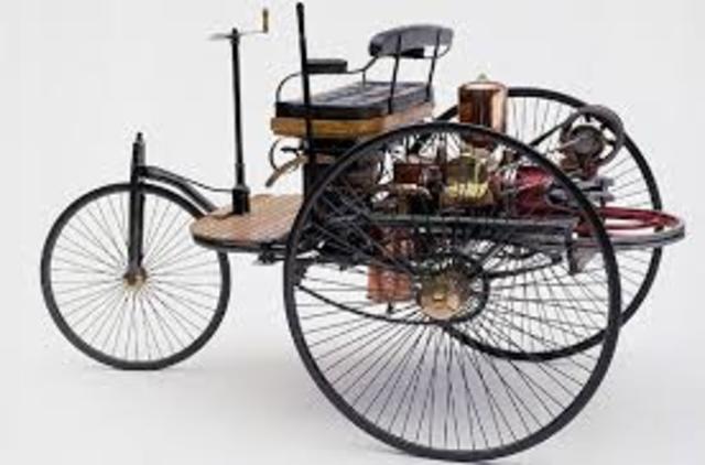 1807 Benz-Motorwagen,1886 gasoline powered.