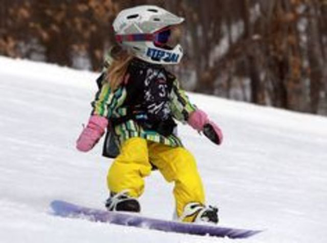 Primero Lección de Snowboard