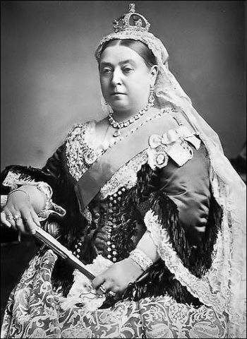 Queen Victoria ascended to the throne