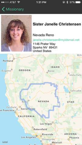 Sister Left on Mission