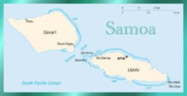 Annexation of Samoan Islands