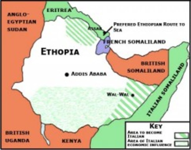 Italia conquista a Etopía