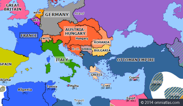 Austria-Hungary annexes Bosnia