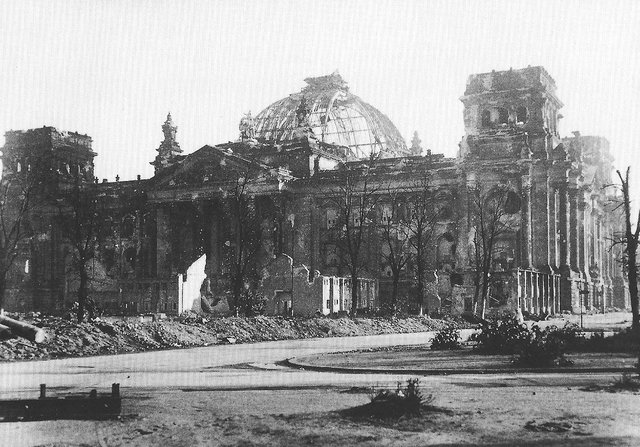 The Reichstag Building was burned
