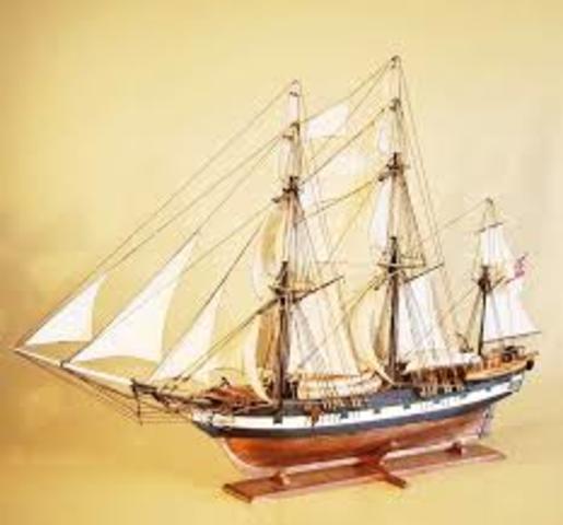 H.M.S. Beagle launches