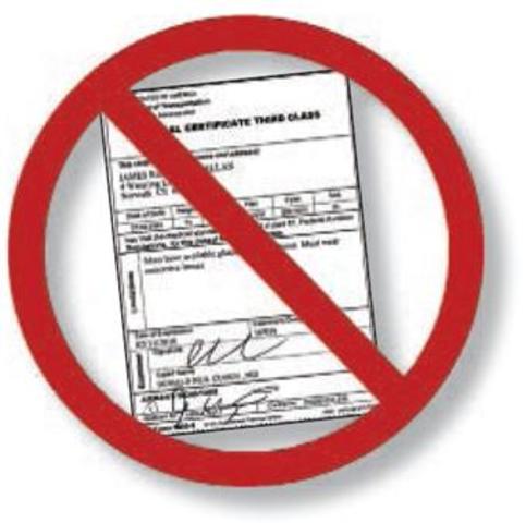 End of Certifications