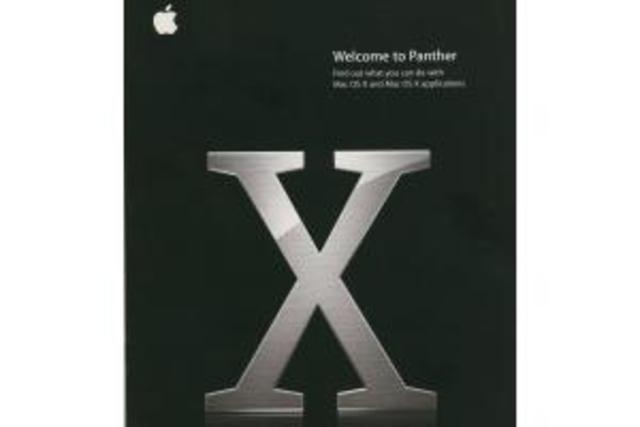 Mac OS X 10.3 Panther