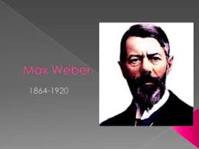 MAX WEBER