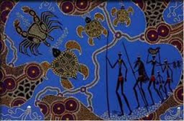Aborigenes pintores australianos