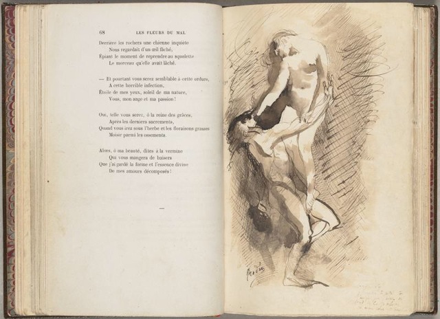 "Les Fleurs du Mal" by Charles Baudelaire.