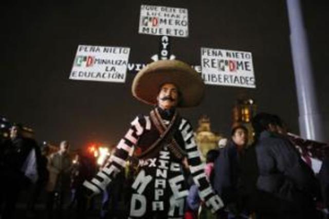 Mexican Ambassador Protest