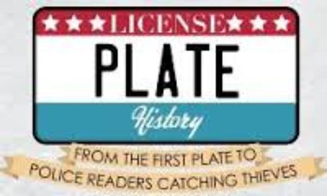 The license plate