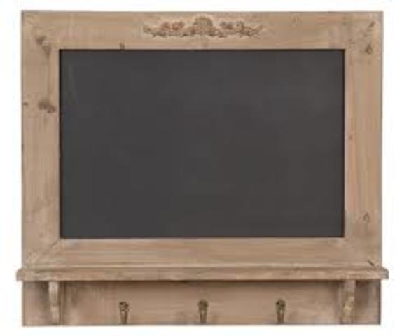 PIZARRA DE MADERA