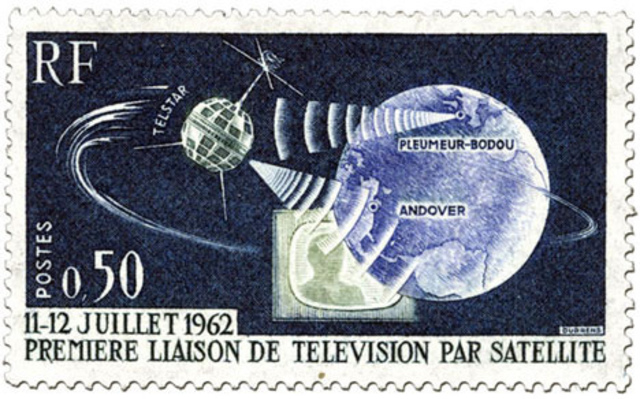 primera emisión de TV del satelite telstar