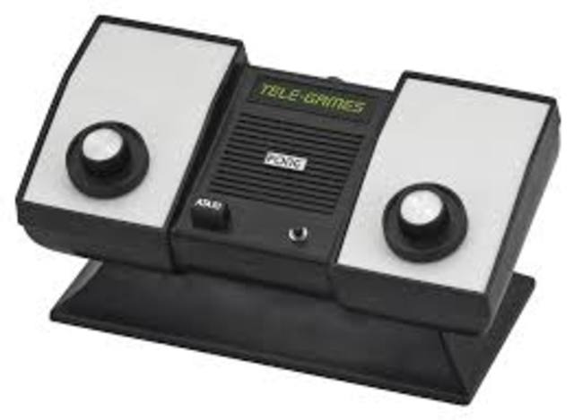 PRIMERA GENERACIÓN-Atari Pong