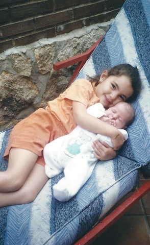 Nacimiento de mi hermana Ángela