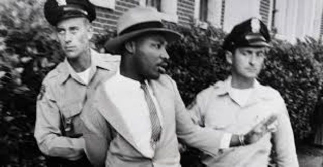 Arrest of Martin Luther King In Alabama