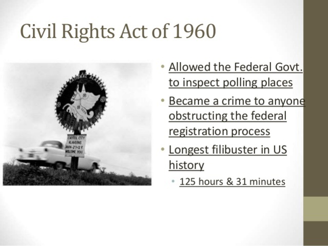 Second Civil Rights Act of 1960