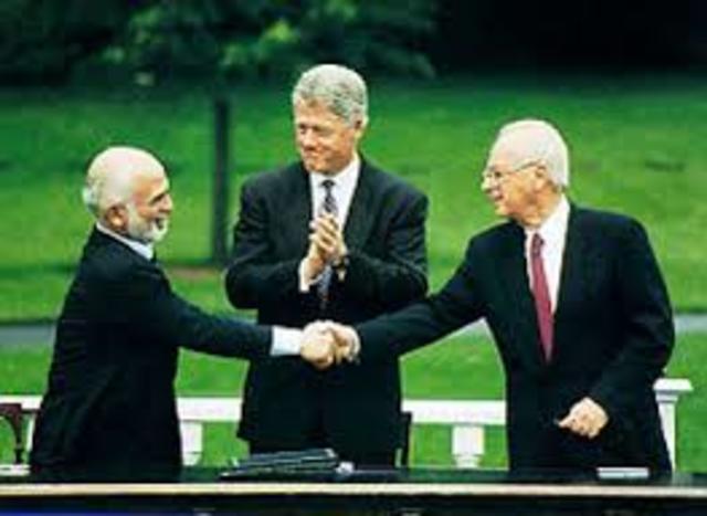 Peace agreement with Jordan