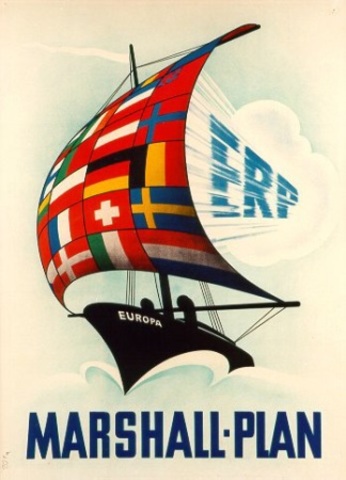 Plan Marshall para recuperacion de Europa