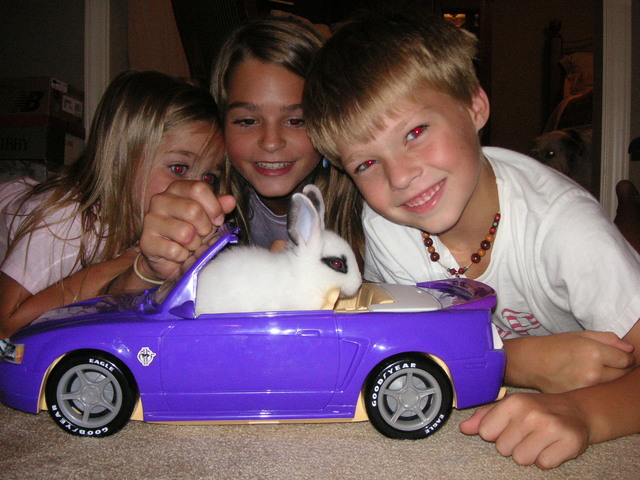 Mi hermana obtenió un conejeo