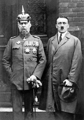 Hitler denoucing Weimer Republic