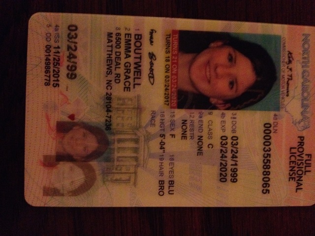 Obtuve carné de conducir.