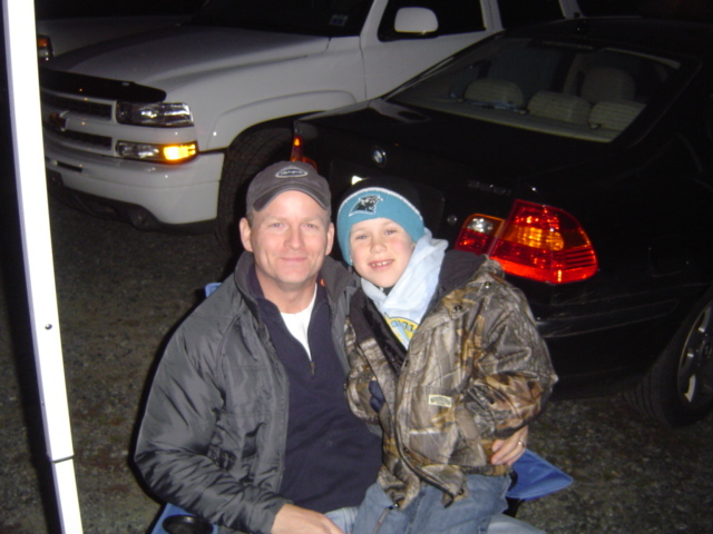 Mi papá y yo fuimos al partido de los Panthers