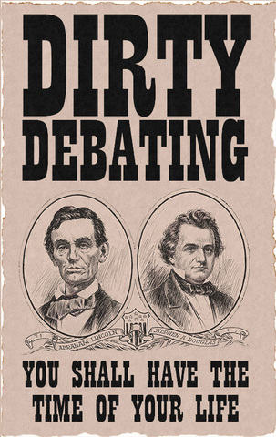 Abraham Lincoln and Stephen Douglas Debates